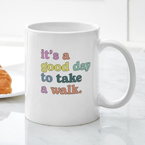Mug de cerámica blanco de 11 oz miniatura 3