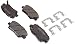 ACDelco 17D1432CH Professional Ceramic Front Disc Brake Pad Set