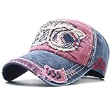 XIAOJUN Gorra de béisbol bordada, sombrero de hombre, gorra de béisbol de dibujos animados de animales sólidos de...