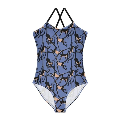 Image of Ollabaky Girls One Piece Swimsuit Bathing Suit Beachwear 3-10T
