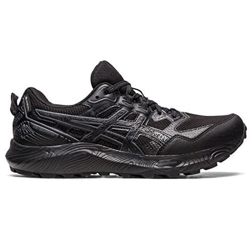 Image of ASICS Womens Sonoma 7 GTX Road Running Shoes Black/Grey 4 UK (37 EU)