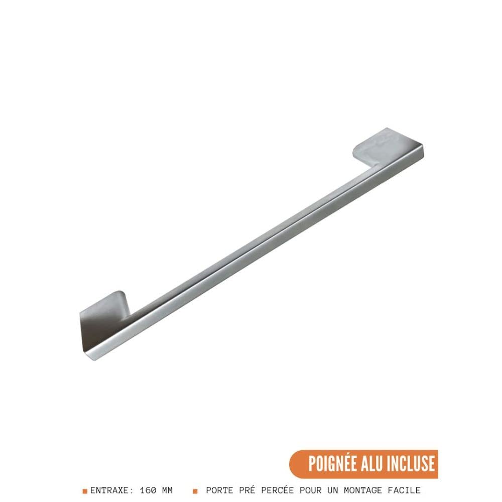 Cuisineandcie - Façade pour Lave-Vaisselle Tout Intégrable Bellissi Chêne L 60 cm