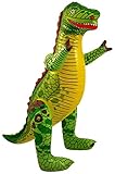 Aufblasbarer Dinosaurier,Material: Kunststoff, CE geprüft, aufrecht stehend.