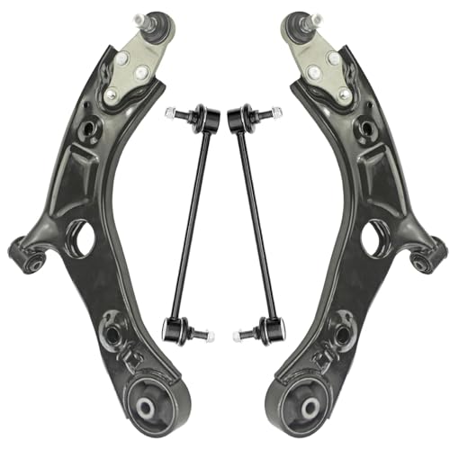 Image of Detroit Axle - Front End Control Arms Sway Bars for 2016-2020 Kia Sorento Lower Control Arms with Ball Joints Sway Bar End Links 2017 2018 2019 Replacement