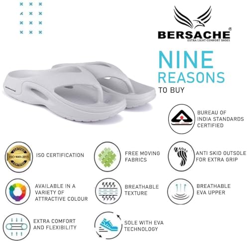 Image of BERSACHE Extra Soft Classic Casual with Regular wear with Soft Technology Wedage for Men's