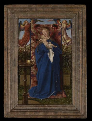 Peinture murale Jan Van Eyck impression toile salon 60x90