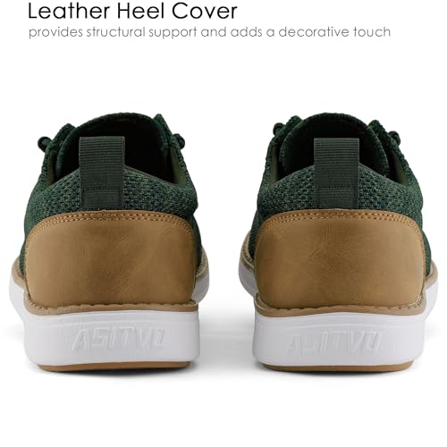 Image of ASITVO Wide Loafers for Men Dress Casual Boat Slip on Walking Shoes Large