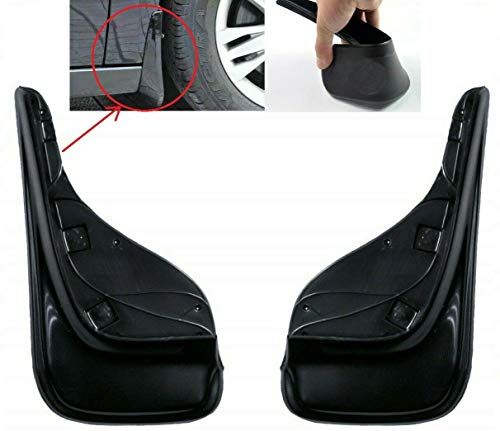 Lot de 2 bavettes garde-boue noires avant gauche + droite Puma Cover