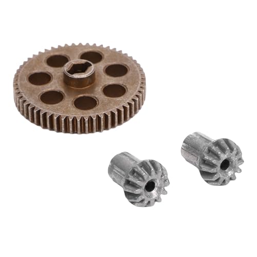 UPALDHOU Pinion Gear Set, Metal RC Car Gear for SCY 18101PRO 18103PRO, 5mm Shaft Hole with 17T to 21T Gears for Remote Control Vehicles