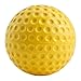 PU Dimpled Practice Baseball Training Ball Lightweight Hitting Fielding Equipment for Baseball Players and Pitching Machines 9 Inch 12 Inch Yellow（12inch）