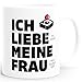 MoonWorks&reg; Kaffee-Tasse lustiger Spruch Ich liebe es wenn meine Frau mich zocken l&auml;sst witzig/ironische Liebeserkl&auml;rung wei&szlig; Keramik-Tasse