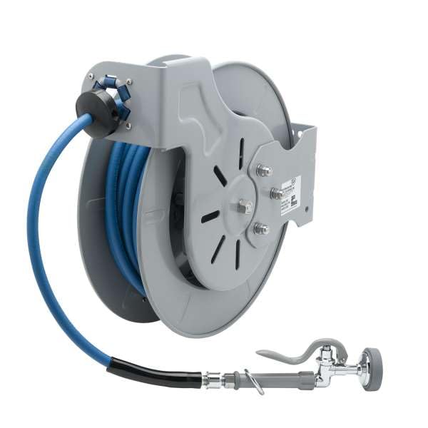 T&S Brass B-7242-01M Open Coated Reel with B-0107, 3/8" x 50'