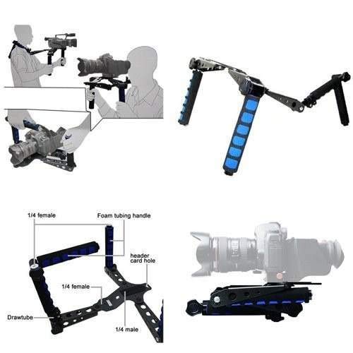 Estabilizador Ombro Suporte Câmera Dslr E Filmadora Rig Rl01