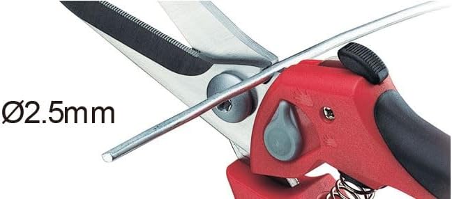 Miniatura 4 de VAMPLIERS Tijeras dentadas multiusos de 8 pulgadas. Hechas de acero inoxidable de alto carbono con muesca de corte de alambre. Corta alambre,