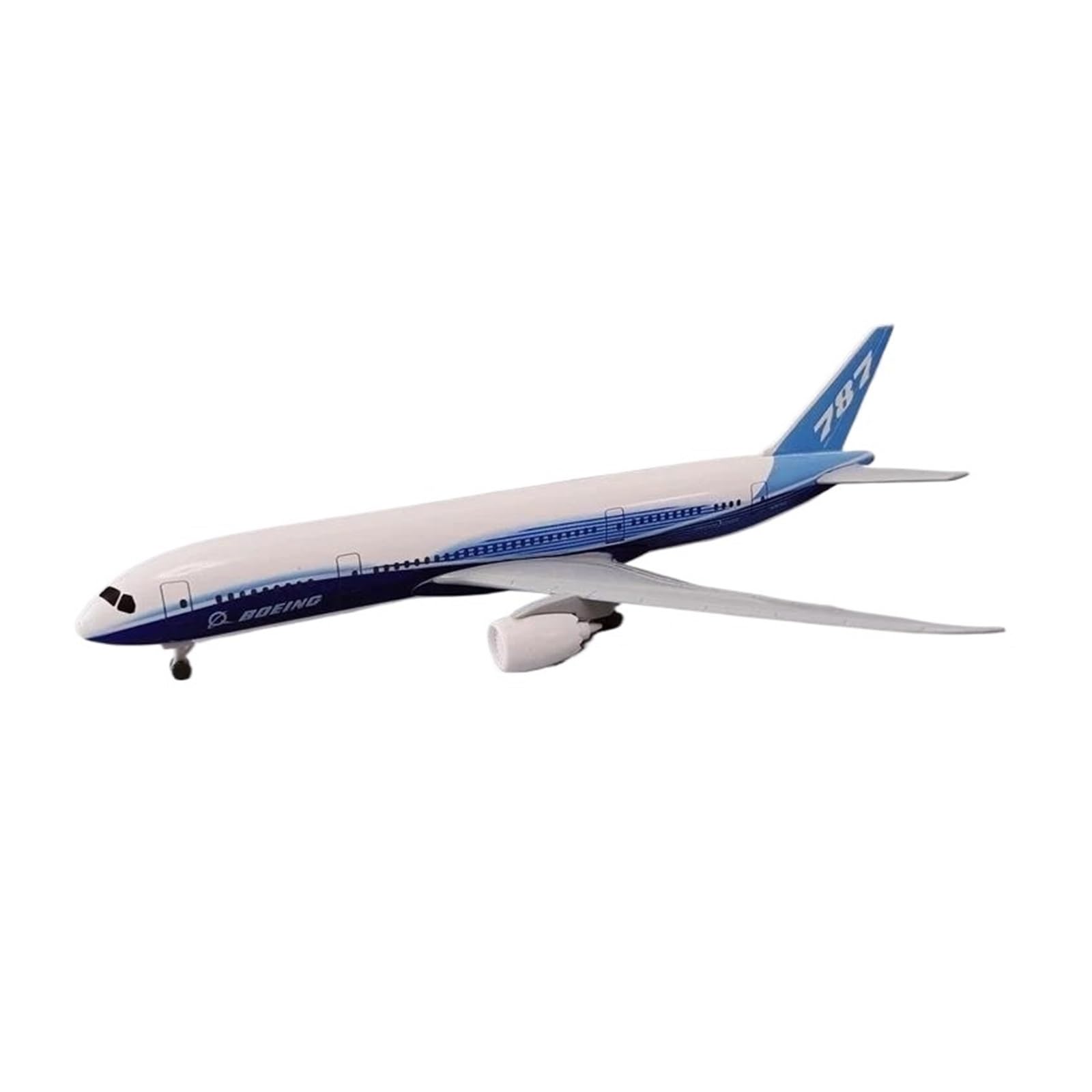 19 Cm Lega Metallo Aviazione Boeing 787 B787 Modello Aeromobile Pressofuso Ruote Carrello Atterraggio Modello di Aereo in lega