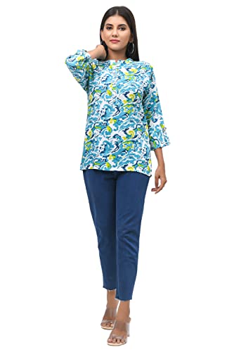 Image of Women's Rayon Anarkali Regular Fit Top