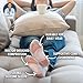 Dr. Frederick's Original Arch Support Sleeves Plus - 2 ct - Doctor-Developed Plantar Fasciitis & Flat Feet Relief - Foot Braces for Fallen Arches, Heel Pain & Achy Feet - Soft Gel Cushion - L/XL