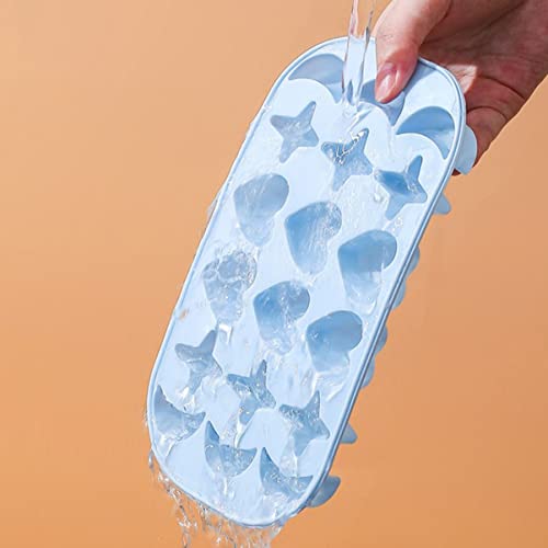 Molde para cubitos de hielo de silicona 2 piezas miniatura 3