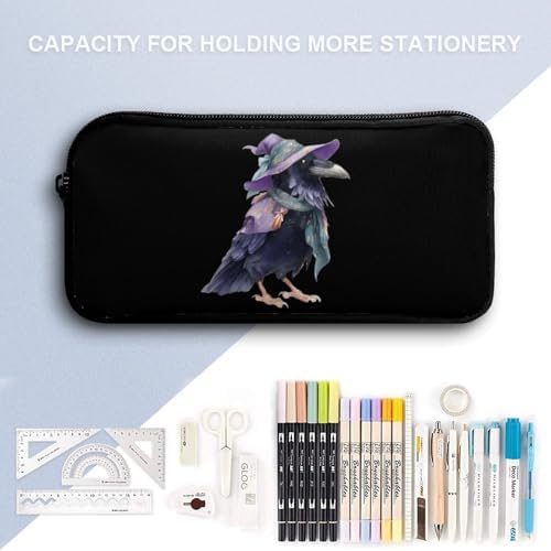 Ravens Witch1 Costume Funny Backpack Set with Lunch Bag And Pencil Cases — view 7