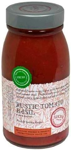 Lucini Italia Tomato Basil Pasta Sauce ( 6x25.5 OZ)