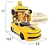 SuperPower Remote Control Car Transforming Bumblebee Classic Disguise Action Figure Hero Robot Toy with One Button Transformation