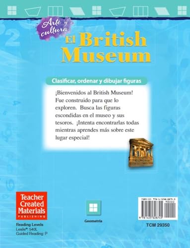 Arte y cultura: El British Museum: Clasificar, ordenar y dibujar figuras (Mathematics in the Real World) (Spanish Edition) - Image 2