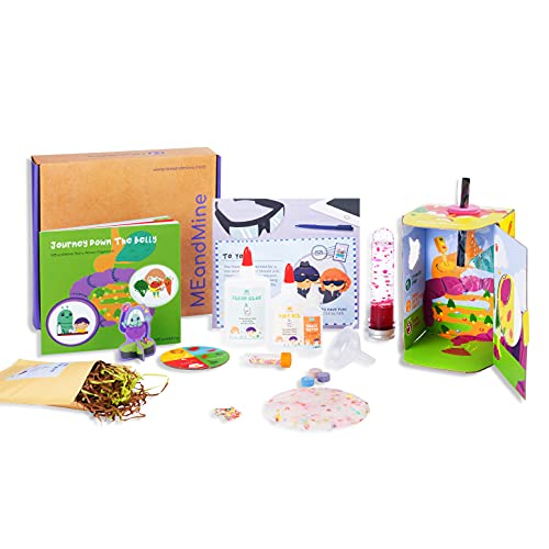 MEandMine Journey Down The Belly Social-Emotional Learning X STEAM - Learn Digestion & Nutrition - Inspire Healthy Habits, Self-Discovery, Problem Solving and Creative Confidence - Ages 4-7