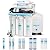 Geekpure 5 Stage Reverse Osmosis RO Drinking Water Filter System with Booster Pump Extra 4 Filters-75GPD