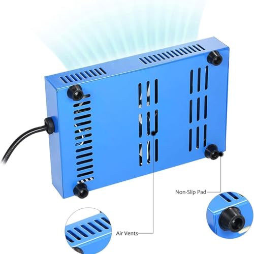 Pot de fusion de plomb électrique 300W avec trois creusets interchangeables