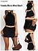 Pungdra Womens Micro Mini Skirt with Shorts Low Rise A-Line Skort for Women Formal Going Out Casual Athletic Tennis Outfits Black Small