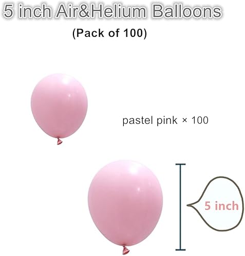 Miniatura 54 de Globos de fiesta rojos de 5 pulgadas, 100 mini globos de látex para decoración de cumpleaños, boda, baby shower (rojo) Rojo,Negro,Morado oscuro,Azul