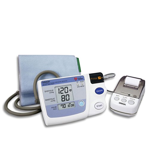 Omron HEM 705 CP Auto Inflate Blood Pressure Monitor with Printer