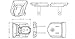 Phihong RPA-R US plug clip for PSA05R Phihong series