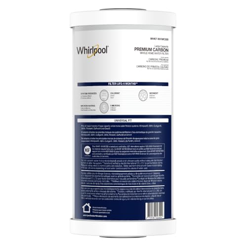 Whirlpool carbon water filter WHKF-WHWCBB for home filtration