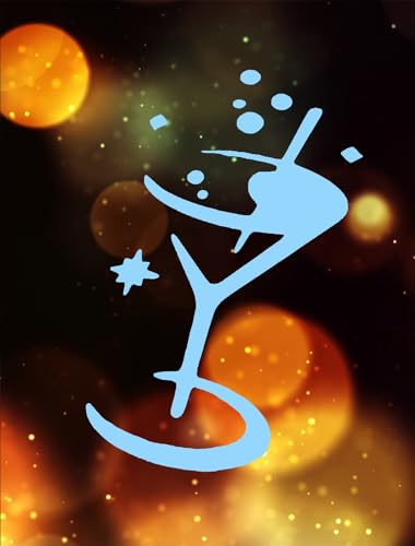 Martini 8x10.5 inches Stencil Drinks, Bar, Wedding, Bachelorette Crafts Material Scrapbooking for DIY Projects and Crafts Airbrush Painting Drawing and More Reusable Stencil STENCILAIR - Thumbnail 2