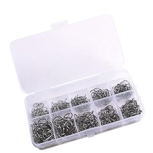 Xinyin XINYIN 400 Stück Angelhaken-Set