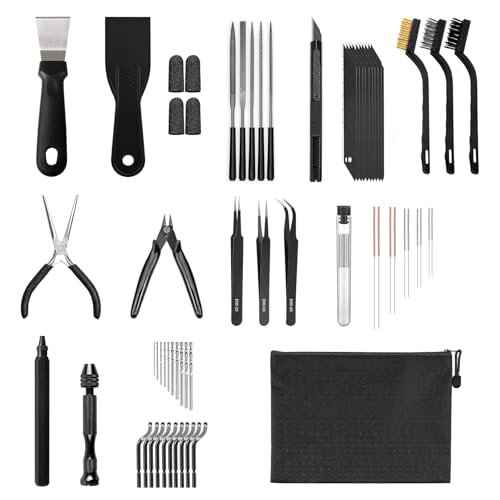 63 Pcs 3D Printer Tools, 3D Printing Tool Kit Including