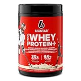 Six Star Whey Protein Powder Plus - Ultimate Muscle Building Formula with Whey Protein Isolate & Peptides - 30g of Protein & 6.6g of BCAA - Vanilla Cream Flavor, 20 Servings (Pack of 1) Six Star Whey Protein Powder Plus - Ultimate Muscle Building Formula with Whey Protein Isolate & Peptides - 30g of Protein & 6.6g of BCAA - Vanilla Cream Flavor, 20 Servings (Pack of 1)