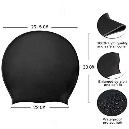 Cuffia Piscina Capelli Lunghi-Cuffia Nuoto Extra