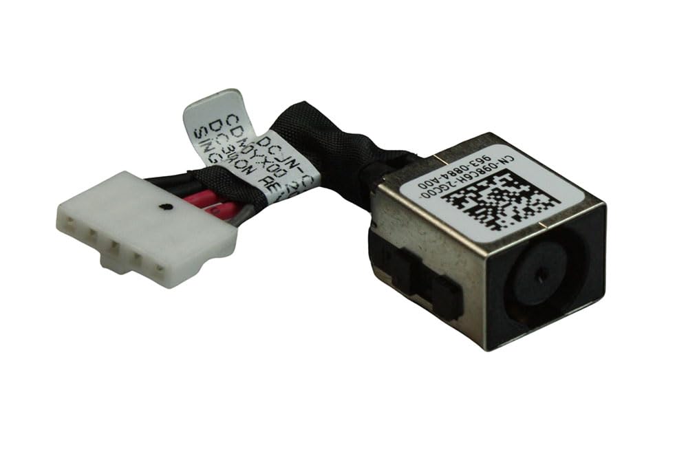 Conector de alimentación para DELL Latitude 5590 con cable repuesto original 2