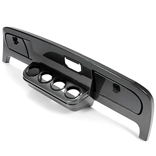 HECASA Golf Cart Dash Compatible with 1994-2013 EZGO Medalist/TXT Carbon Fiber Style