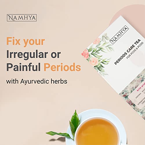 NAMHYA-PCOS-PCOD-Green-Tea-with-Shatavari-Ashoka-with-Natural-Ayurvedic-Herbs-for-Hormonal-Balance-and-Better-Period-Cycle-353-oz-100-Grams