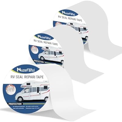 MuzeFansi RV Sealant Tape 4 Inch X 50 Foot 3Pack