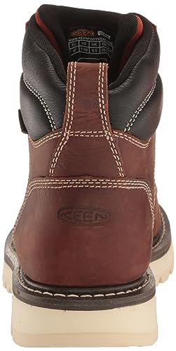 KEEN Utility Men's Cincinnati 6" Soft Toe Waterproof 90 Degree Heel Heavy Duty Work Boot3