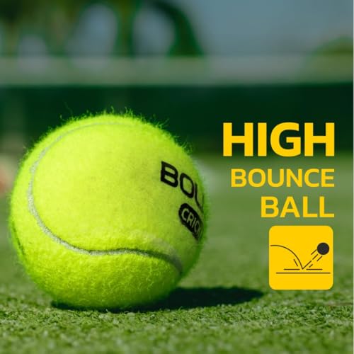 Boldfit Store Boldfit Lightweight Rubber Tennis Balls, Pack of 6 - Image 3