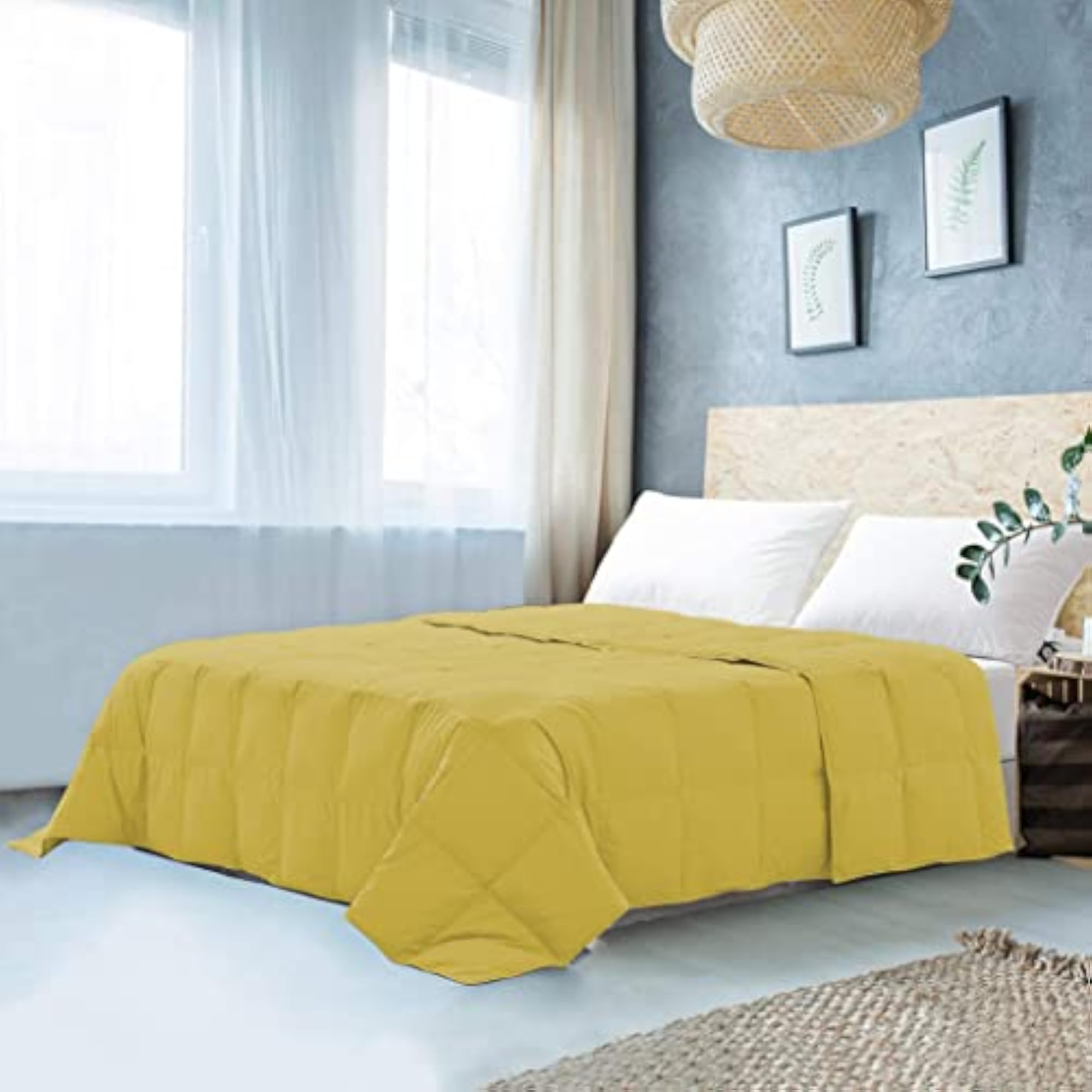 Microfiber 250 GSM All Season Comforter, Queen Size