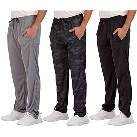 Real Essentials Men's Mesh Sweatpants Cover