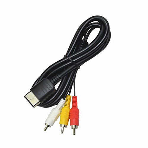 3RCA AV Cable Cord Stereo Composite Audio Video TV Adapter Cable For Sega Dreamcast DC