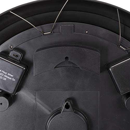 Acurite 24” Illuminated Led Large Outdoor Decorative Clock With Thermometer And Hygrometer Combo (75022M), Copper #TOP4