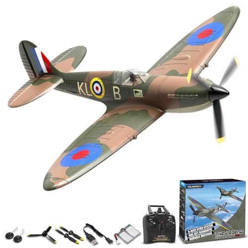 Avión de control remoto Spitfire V2 VOLANTEXRC de 4 canales con acrobacia integrada